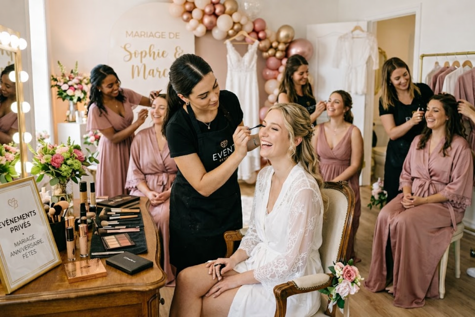 Prestations événements mariages anniversaires Emmabella