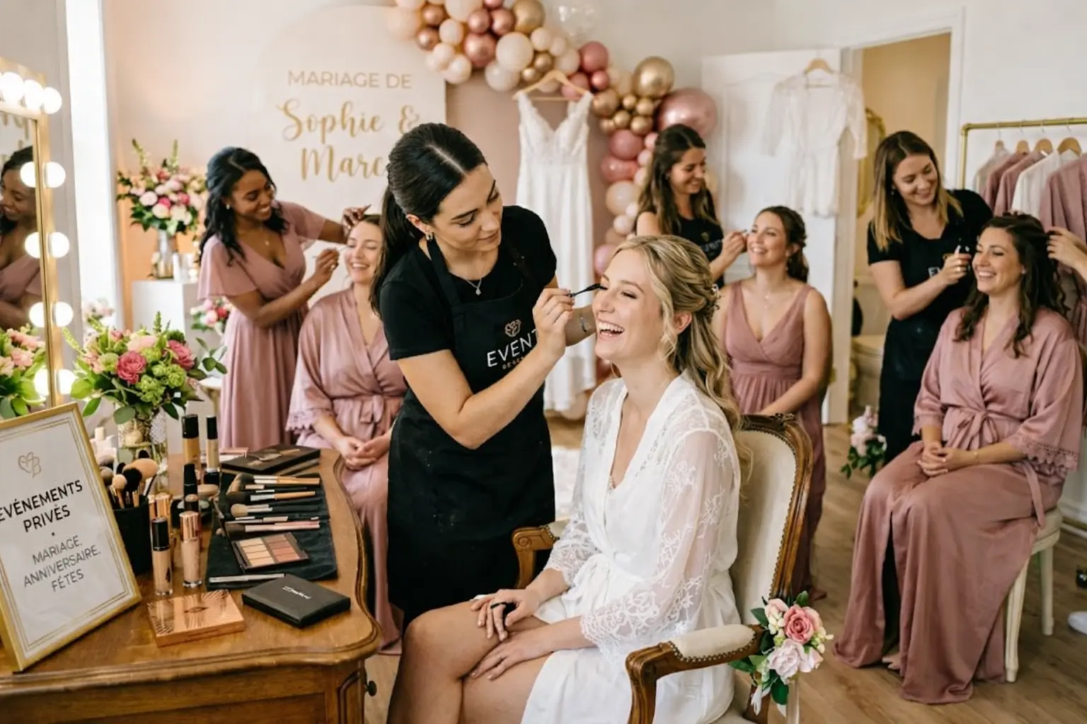 Prestations événements mariages anniversaires Emmabella